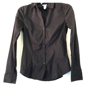 H&M Black Button Down Shirt 4